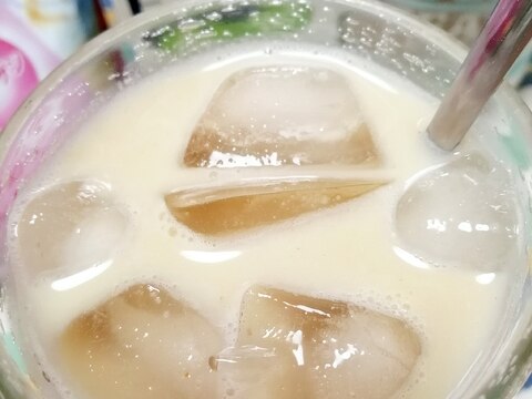 アイス☆プロテインヨーグルトミルクティー♪